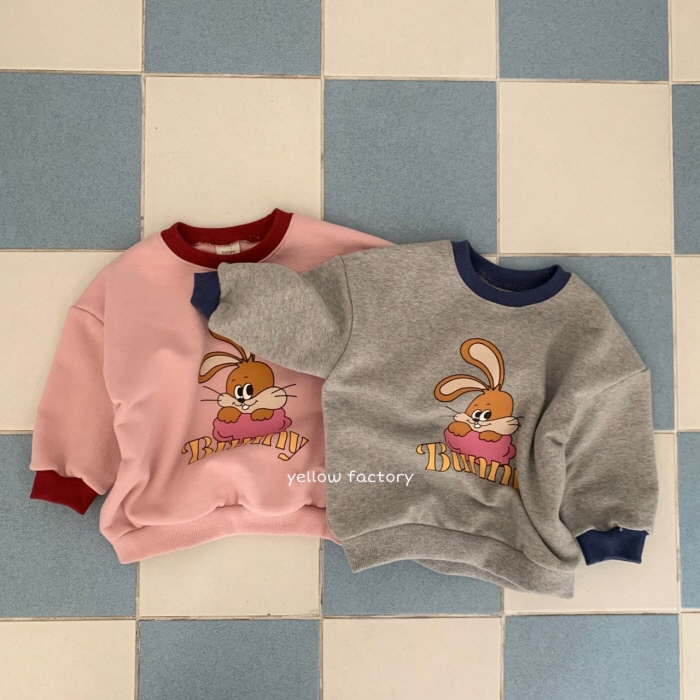 Yellow Factory - Korean Children Fashion - #kidsstore - Bunny Sweatshirts - 9