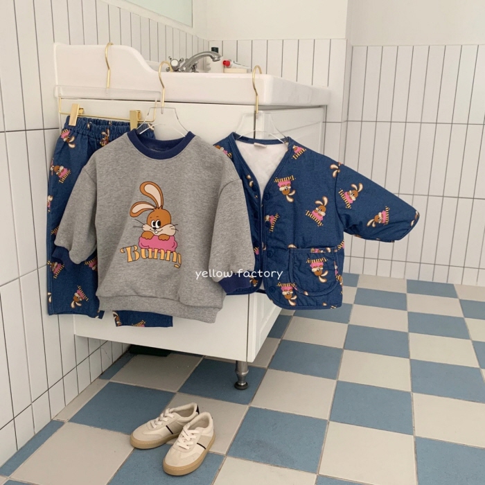 Yellow Factory - Korean Children Fashion - #kidzfashiontrend - Bunny Sweatshirts - 10