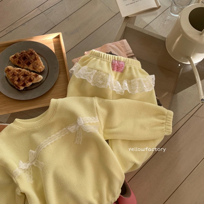 Yellow Factory - Korean Children Fashion - #kidzfashiontrend - Ivy Set - 3