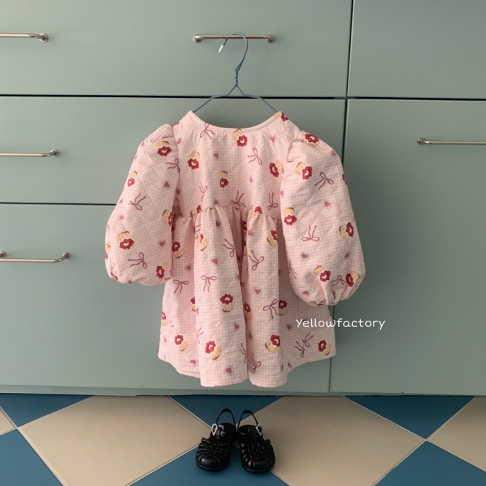 Yellow Factory - Korean Children Fashion - #magicofchildhood - Lauren One-piece - 7