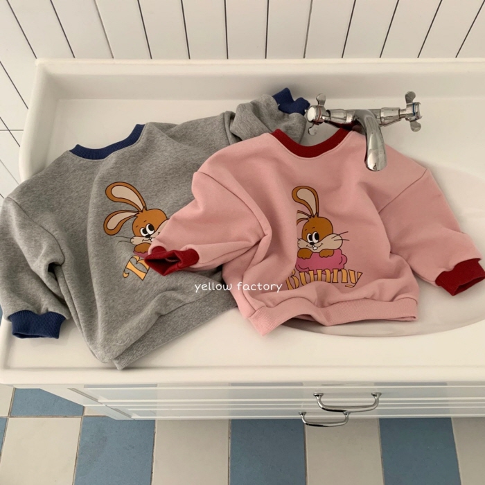 Yellow Factory - Korean Children Fashion - #prettylittlegirls - Bunny Sweatshirts