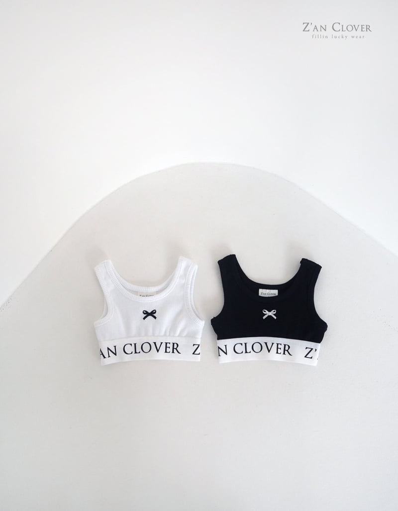 Zan Clover - Korean Children Fashion - #Kfashion4kids - Banding Ribbon Crop Top - 3