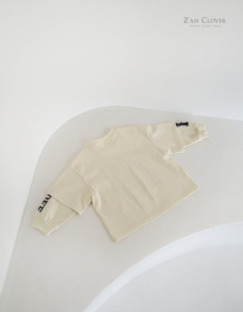 Zan Clover - Korean Children Fashion - #Kfashion4kids - Layered Off Tee - 8