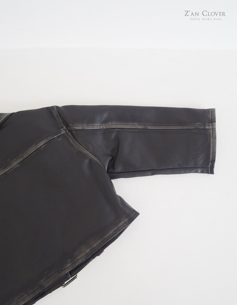 Zan Clover - Korean Children Fashion - #childofig - Vintage Rider Jacket - 10