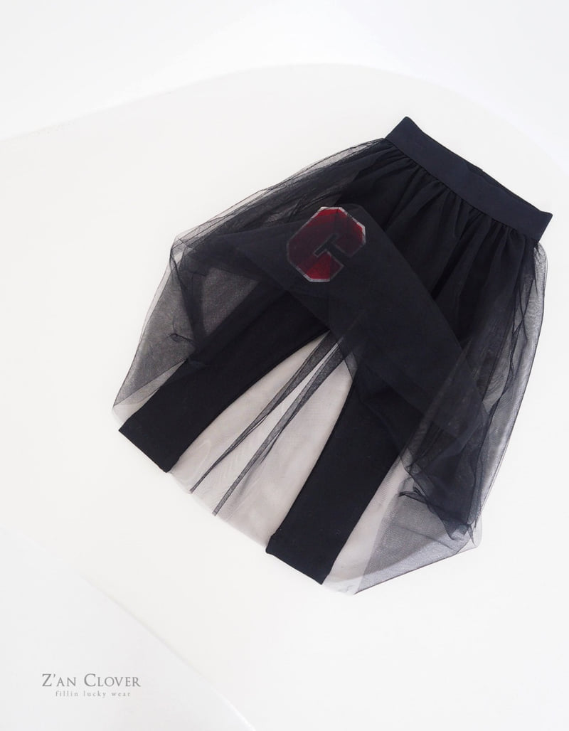 Zan Clover - Korean Children Fashion - #childrensboutique - Patch Sharon Skirt - 7