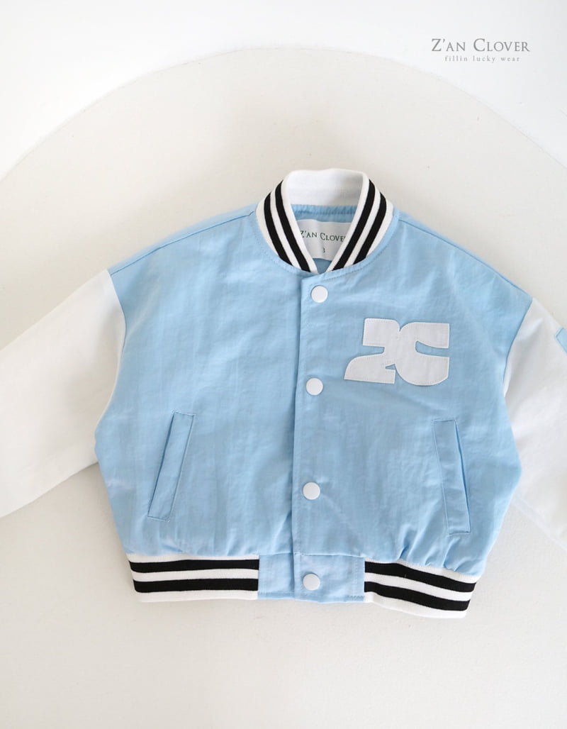 Zan Clover - Korean Children Fashion - #childrensboutique - Baseball Varsity Jacket - 5