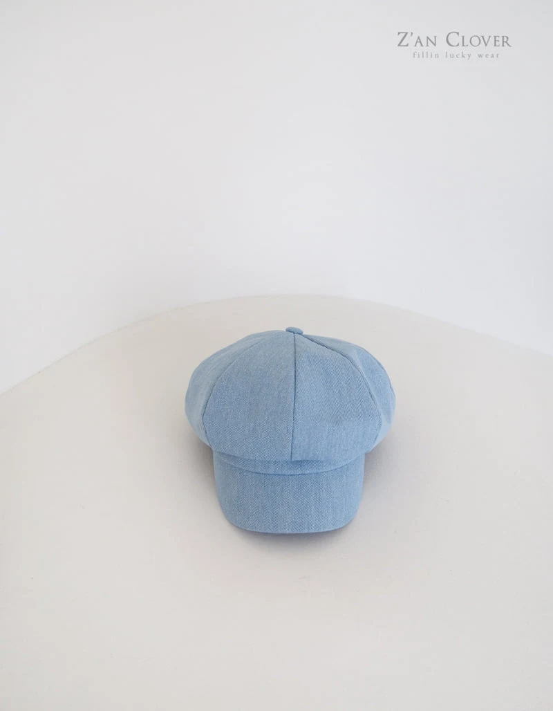 Zan Clover - Korean Children Fashion - #childofig - Denim Hat - 4