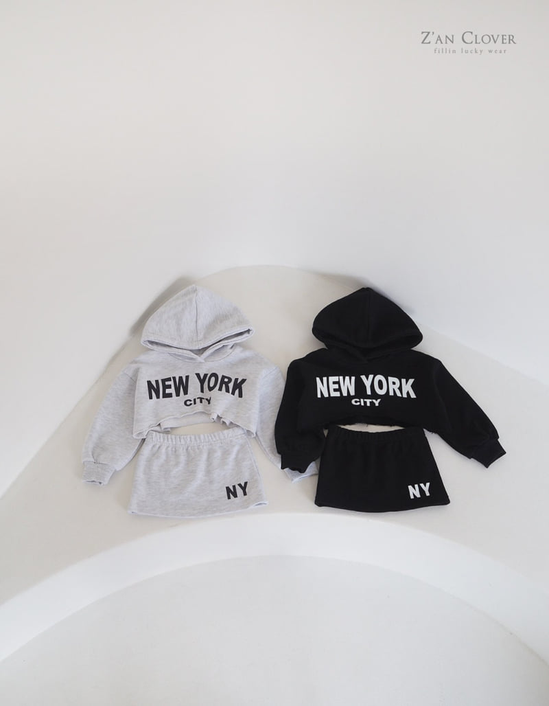 Zan Clover - Korean Children Fashion - #childrensboutique - New York Skirt Set-up - 3
