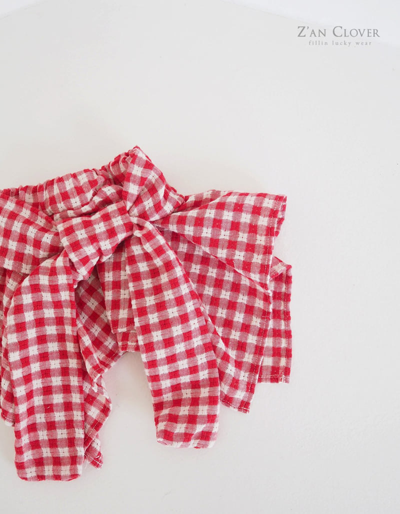Zan Clover - Korean Children Fashion - #childrensboutique - Check Layered Skirt - 9