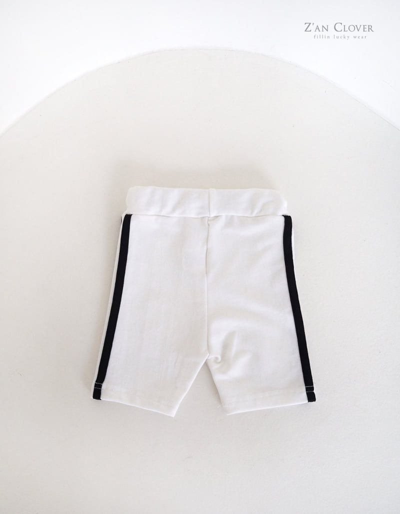 Zan Clover - Korean Children Fashion - #childrensboutique - Cotton Denim Biker Shorts - 8