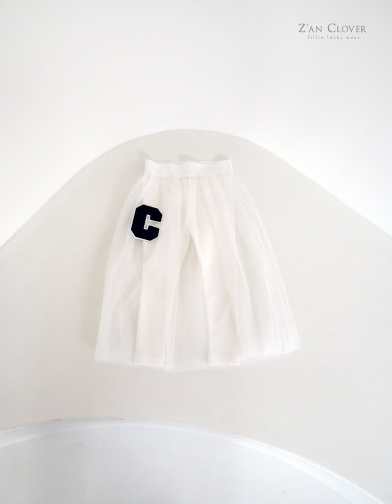 Zan Clover - Korean Children Fashion - #designkidswear - Patch Sharon Skirt - 8