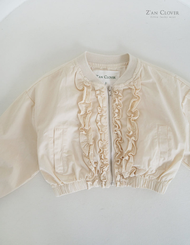 Zan Clover - Korean Children Fashion - #designkidswear - Frill Jumper - 5
