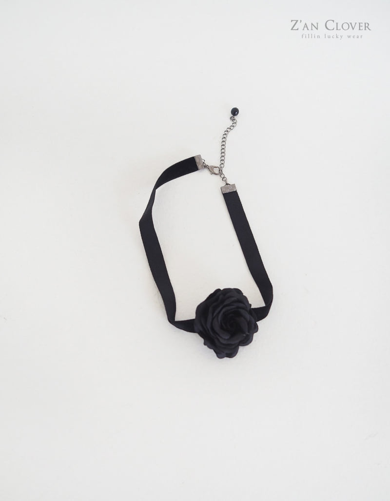 Zan Clover - Korean Children Fashion - #designkidswear - Mini Rose Choker - 3