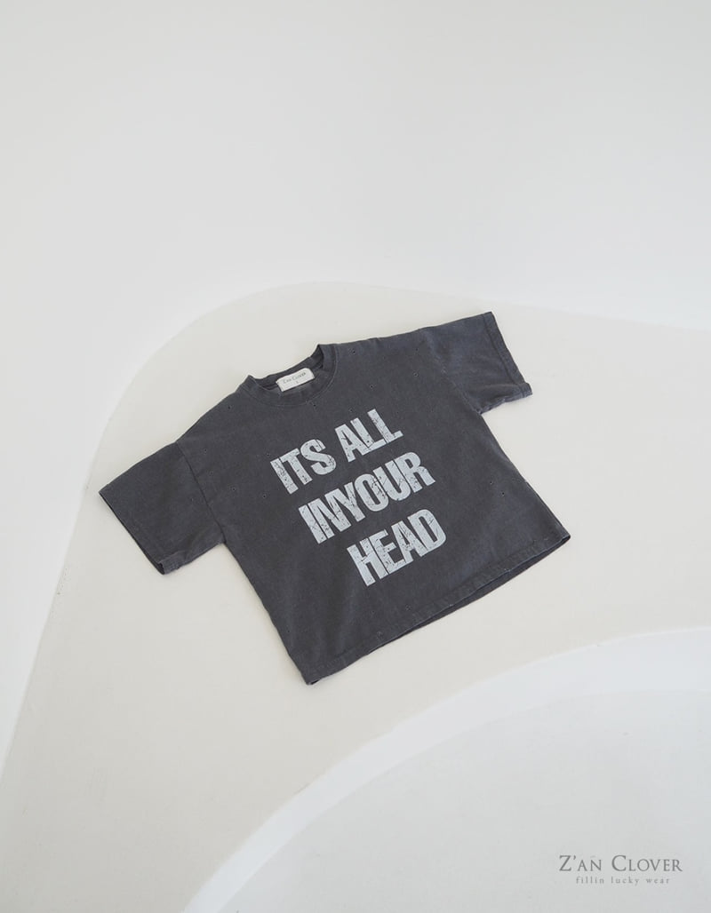 Zan Clover - Korean Children Fashion - #discoveringself - Punching Boxy Tee - 8
