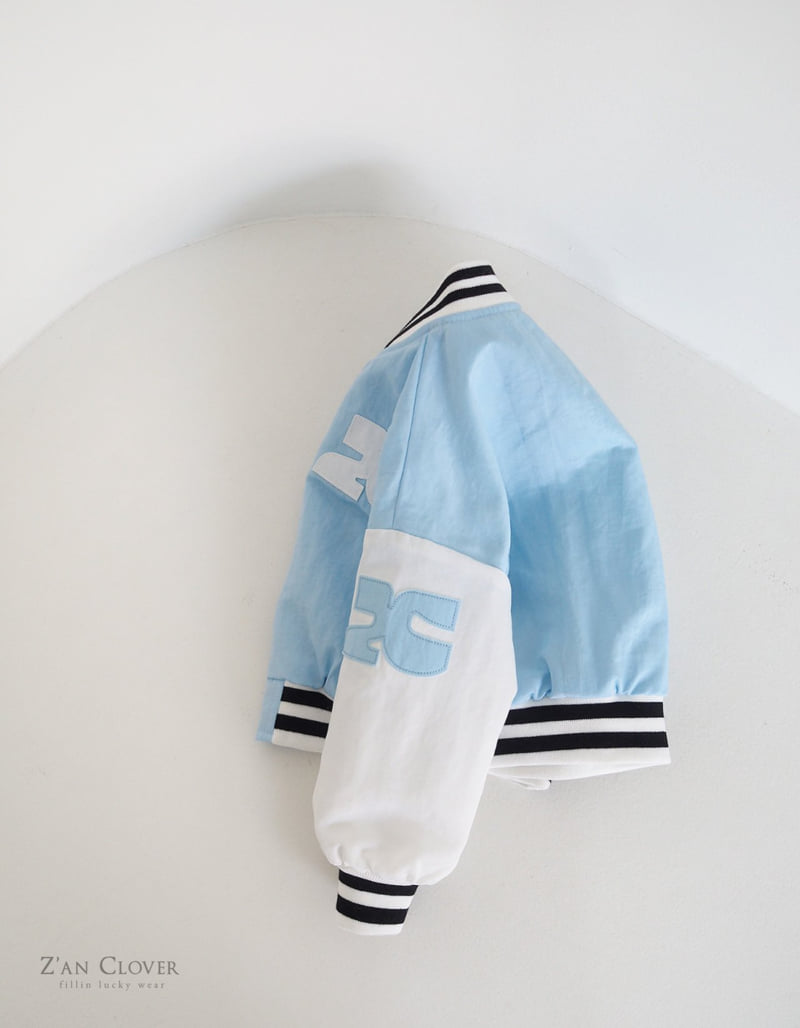 Zan Clover - Korean Children Fashion - #discoveringself - Baseball Varsity Jacket - 7