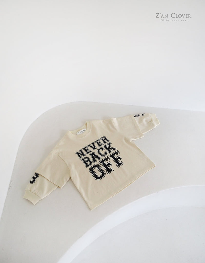 Zan Clover - Korean Children Fashion - #discoveringself - Layered Off Tee - 4