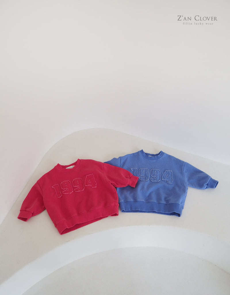 Zan Clover - Korean Children Fashion - #fashionkids - Patch 1994 Sweatshirts - 3