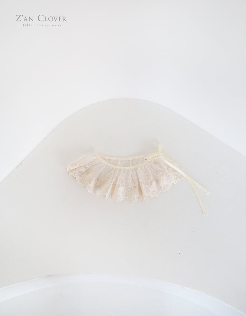 Zan Clover - Korean Children Fashion - #fashionkids - Lace Wrap Skirt - 2