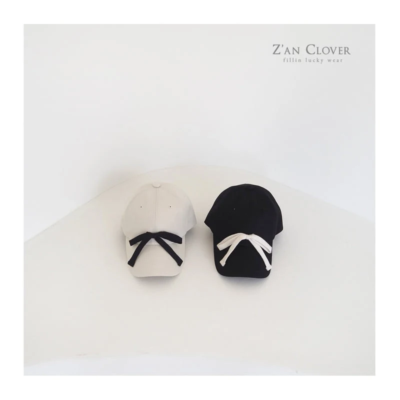 Zan Clover - Korean Children Fashion - #fashionkids - Vintage Ribbon Ball Cap