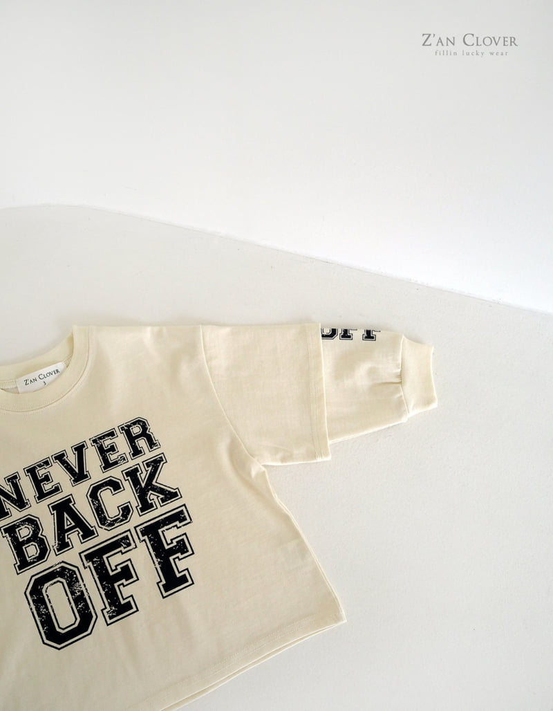 Zan Clover - Korean Children Fashion - #kidsshorts - Layered Off Tee - 5