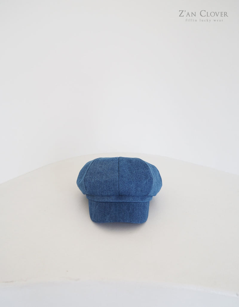 Zan Clover - Korean Children Fashion - #kidsshorts - Denim Hat - 8