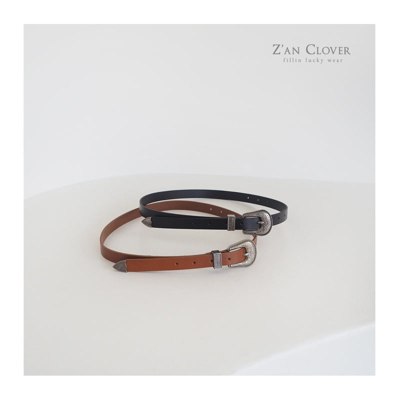 Zan Clover - Korean Children Fashion - #kidsshorts - Western Belt