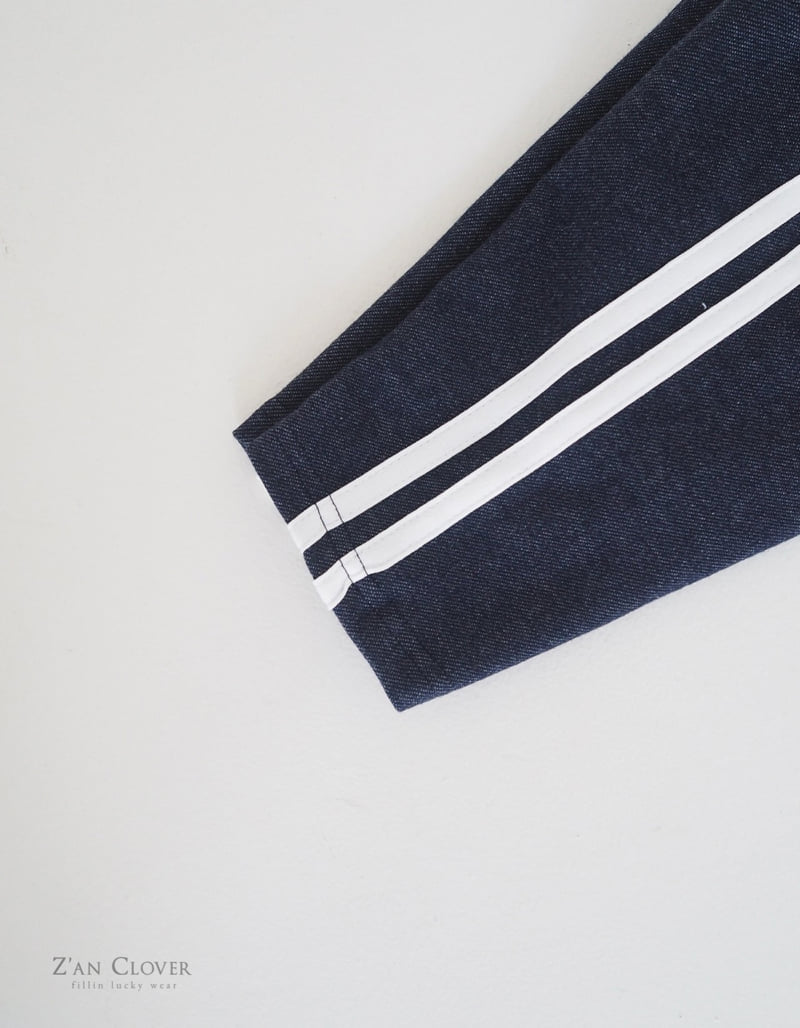 Zan Clover - Korean Children Fashion - #kidsshorts - Cotton Denim Biker Shorts - 12