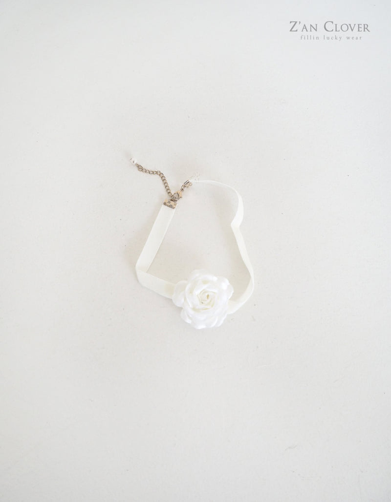 Zan Clover - Korean Children Fashion - #kidsshorts - Mini Rose Choker - 6