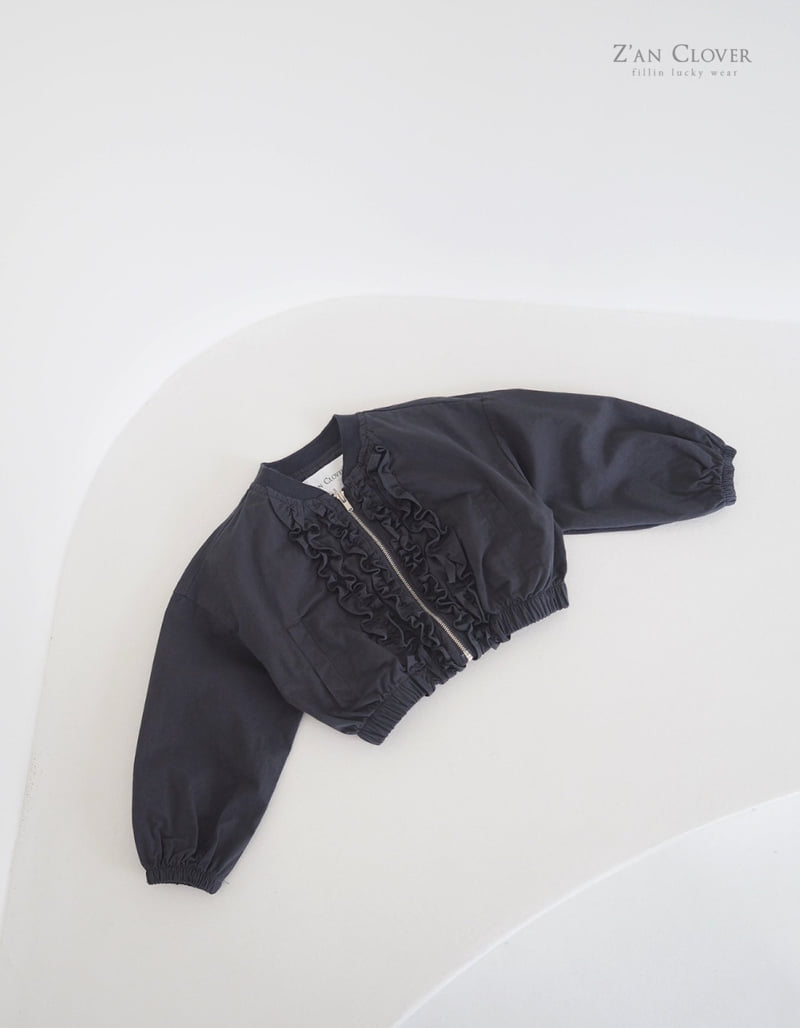 Zan Clover - Korean Children Fashion - #kidsstore - Frill Jumper - 9