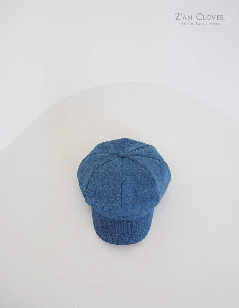 Zan Clover - Korean Children Fashion - #kidsstore - Denim Hat - 9