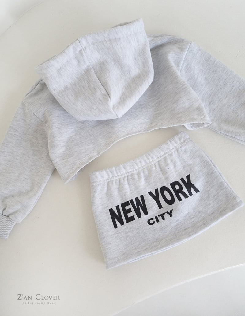 Zan Clover - Korean Children Fashion - #kidsstore - New York Skirt Set-up - 8