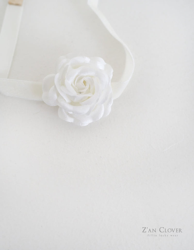 Zan Clover - Korean Children Fashion - #kidsstore - Mini Rose Choker - 7