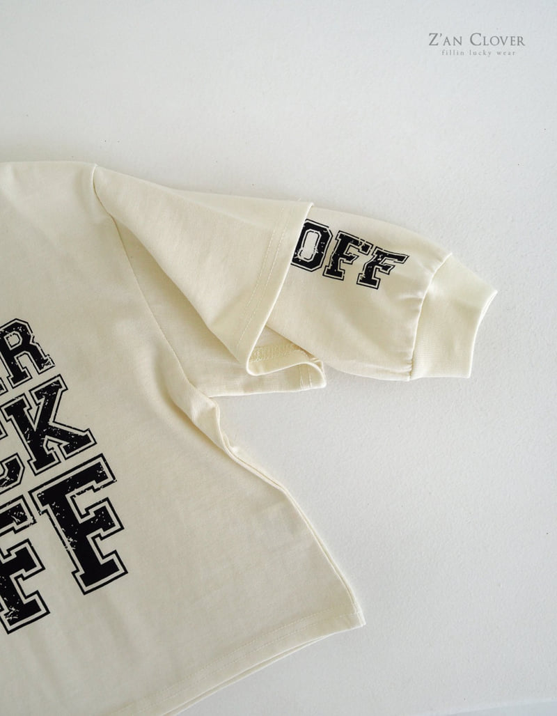 Zan Clover - Korean Children Fashion - #kidzfashiontrend - Layered Off Tee - 7