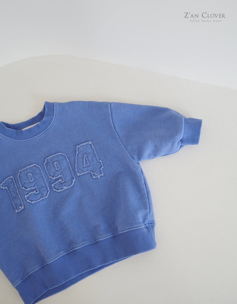 Zan Clover - Korean Children Fashion - #kidzfashiontrend - Patch 1994 Sweatshirts - 6