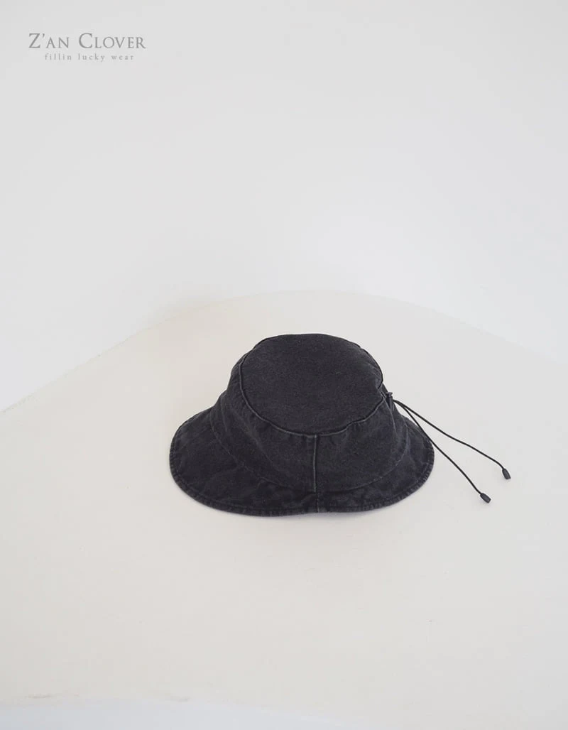 Zan Clover - Korean Children Fashion - #kidzfashiontrend - Denim Triangle Bucket Hat - 11