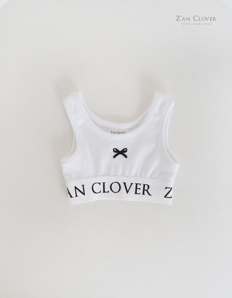 Zan Clover - Korean Children Fashion - #Kfashion4kids - Banding Ribbon Crop Top - 4