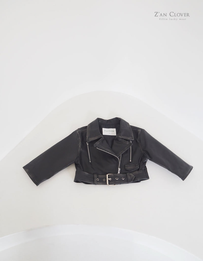 Zan Clover - Korean Children Fashion - #littlefashionista - Vintage Rider Jacket - 3