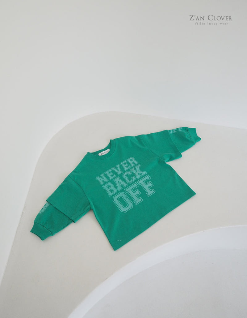 Zan Clover - Korean Children Fashion - #littlefashionista - Layered Off Tee - 9