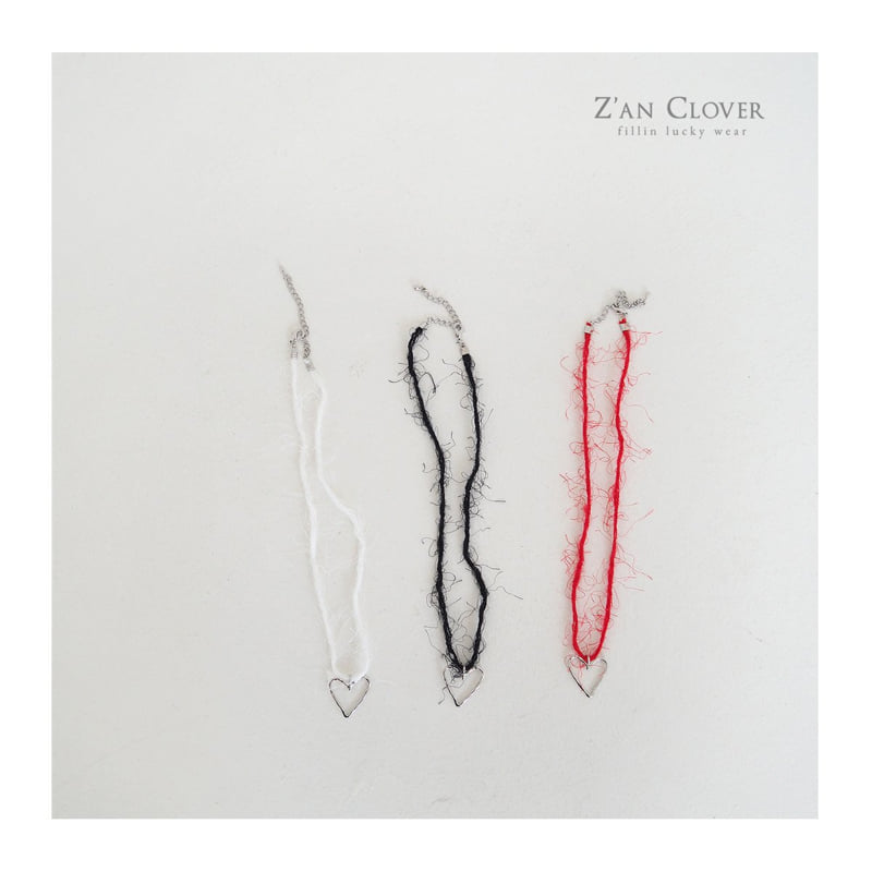 Zan Clover - Korean Children Fashion - #magicofchildhood - Crack Heart Necklace