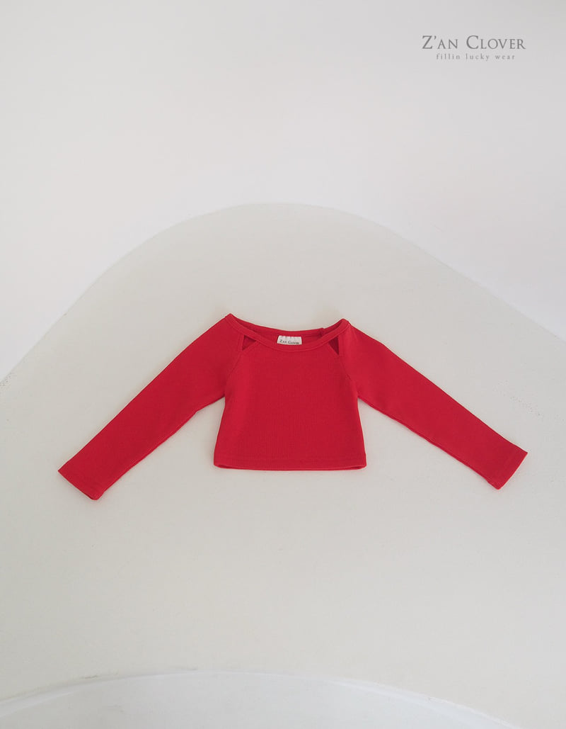 Zan Clover - Korean Children Fashion - #magicofchildhood - Triangle Slit Short Tee - 8
