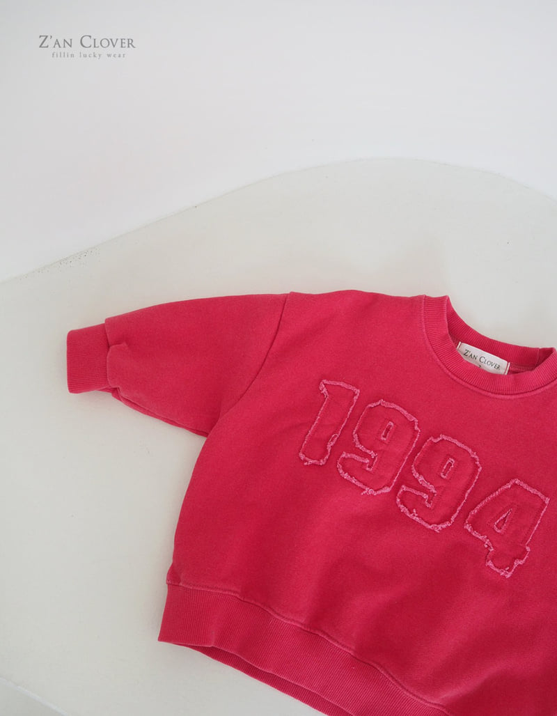 Zan Clover - Korean Children Fashion - #minifashionista - Patch 1994 Sweatshirts - 10