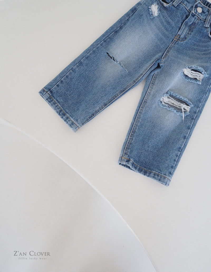 Zan Clover - Korean Children Fashion - #minifashionista - Straight Pants - 5