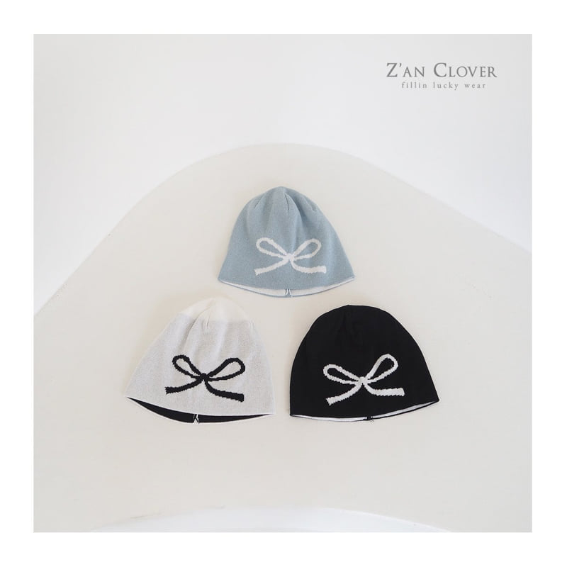 Zan Clover - Korean Children Fashion - #prettylittlegirls - Ribbon Beanie