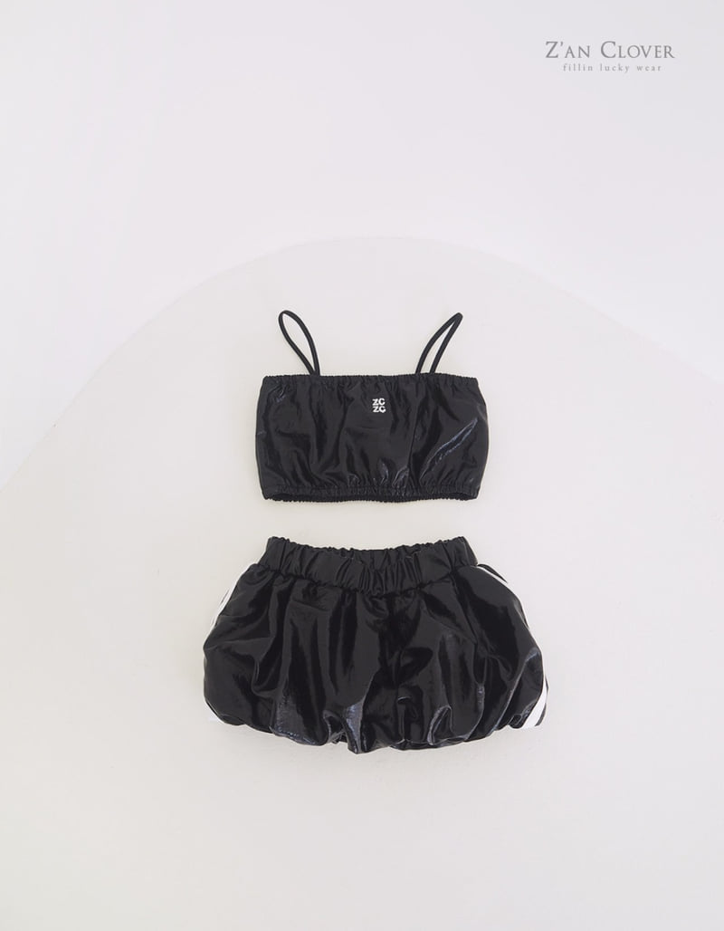 Zan Clover - Korean Children Fashion - #prettylittlegirls - Shine Crop Top - 12