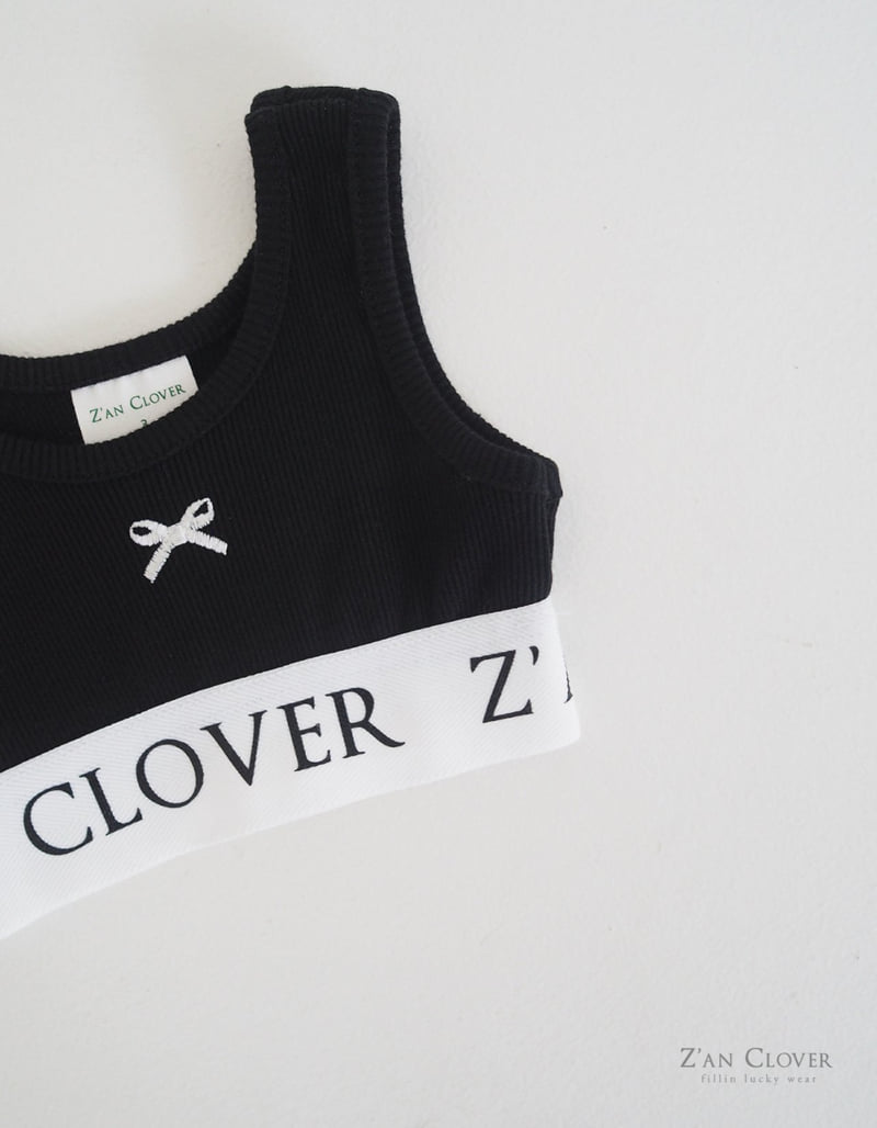 Zan Clover - Korean Children Fashion - #todddlerfashion - Banding Ribbon Crop Top - 8
