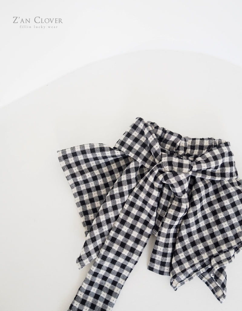 Zan Clover - Korean Children Fashion - #todddlerfashion - Check Layered Skirt - 5