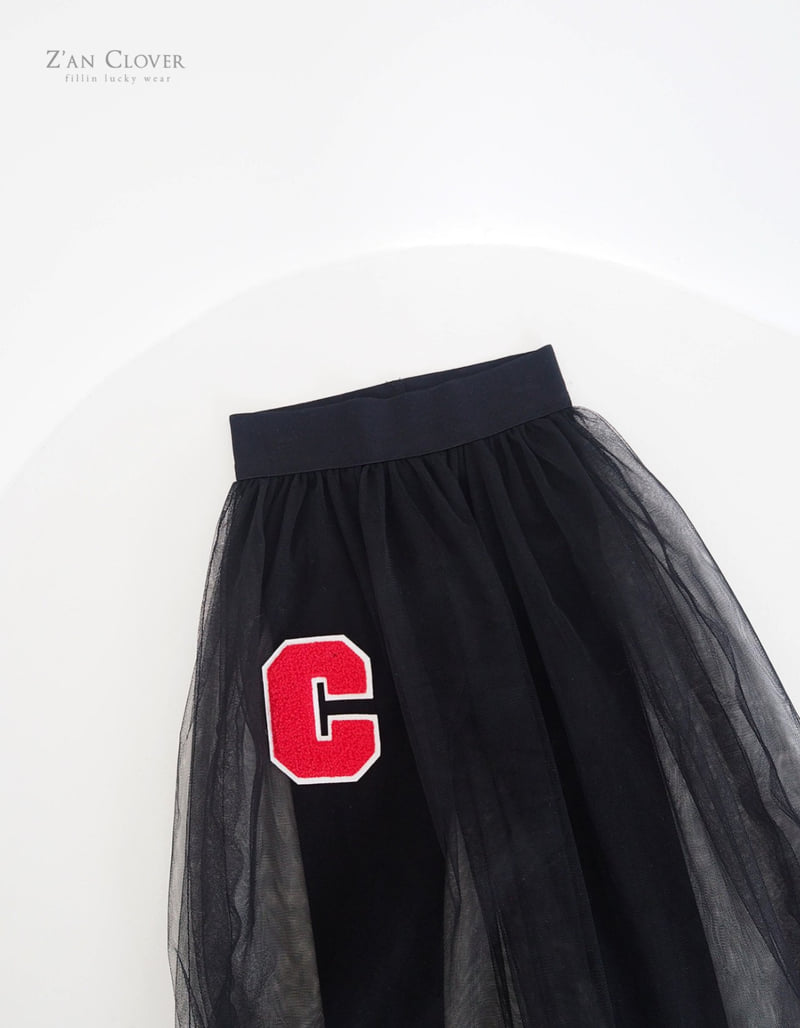Zan Clover - Korean Children Fashion - #todddlerfashion - Patch Sharon Skirt - 4