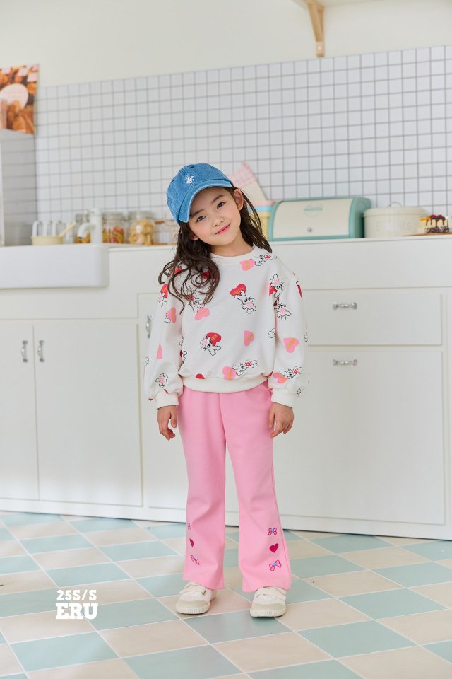 e.ru - Korean Children Fashion - #fashionkids - Heart Rabbit Tee - 8