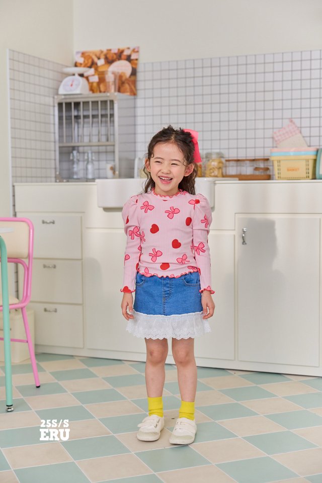 e.ru - Korean Children Fashion - #minifashionista - Denim Skirt - 9