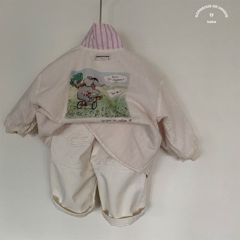 go;u - Korean Baby Fashion - #babyboutique - Bebe Three Pants - 10